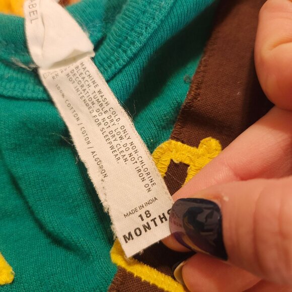 Handmade Baby 18 mo Legend of Zelda LinkedIn Bodysuit Halloween Costume Outfit - Picture 5 of 6